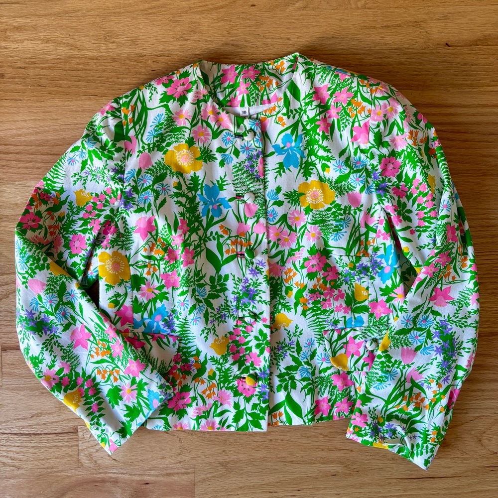 Vintage Floral Women's Jacket